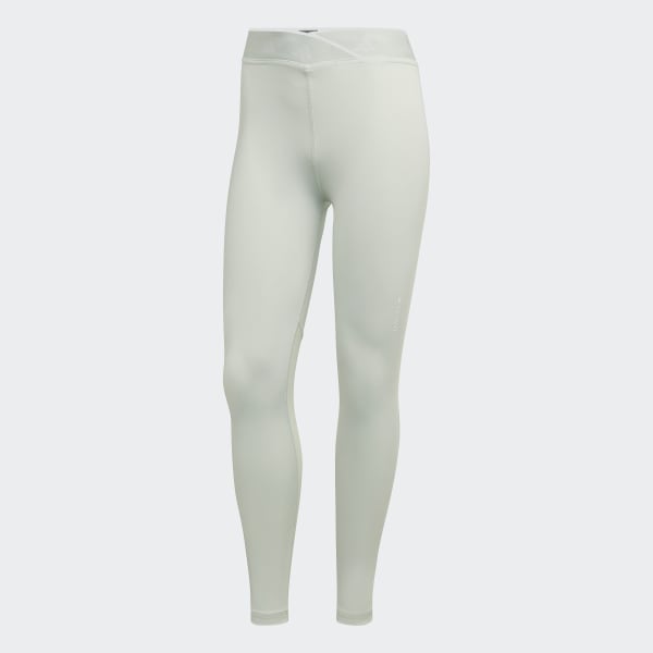 zelená Legíny Techfit V-Shaped Elastic 7/8 N0841
