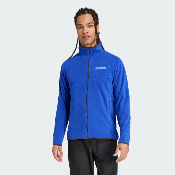 Blauw Terrex Multi Fleece Ritsjack