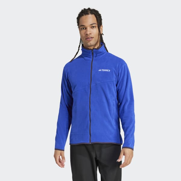 Chaqueta Terrex Multi Cierre Frontal Tela Fleece - Azul adidas