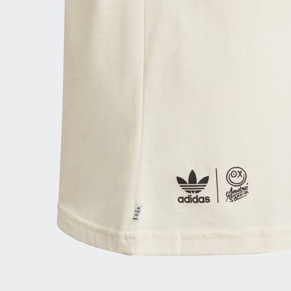 Hvit adidas Originals x André Saraiva T-skjorte SH156