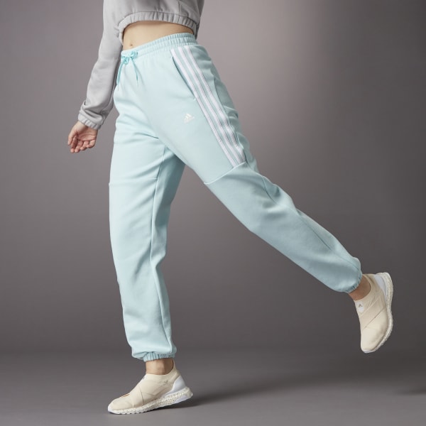 adidas Hyperglam High Rise Sweatpants Turquoise adidas Vietnam