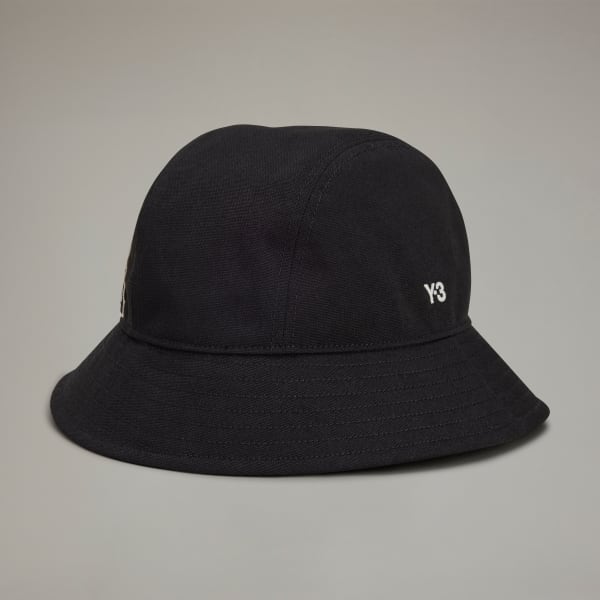 Negro Gorro Y-3 Graphic Bucket