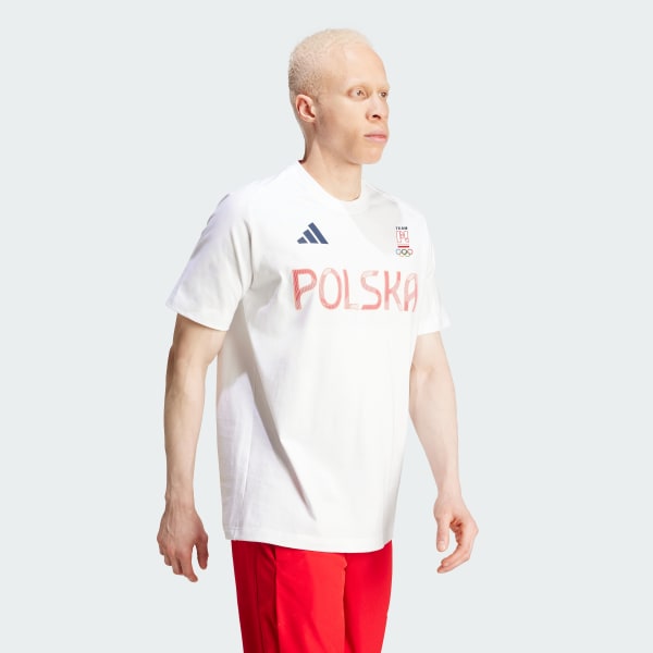 White Poland adidas Z.N.E. T-Shirt