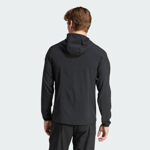 Μαύρο Juventus Tiro 25 Competition Vis Tech Travel Jacket