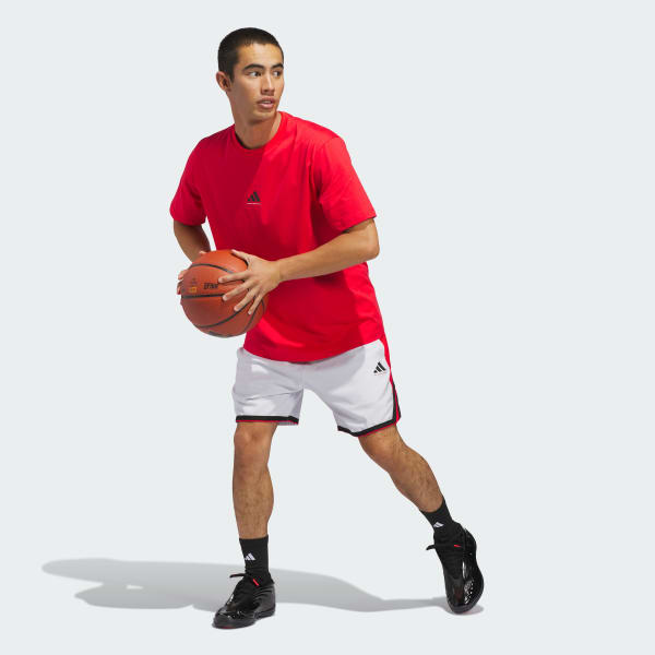 Kirmizi adidas Basketball Graphic Tişört