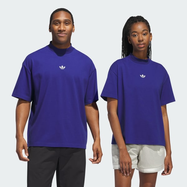 adidas Remera de Basquet Unisex Azul adidas Argentina