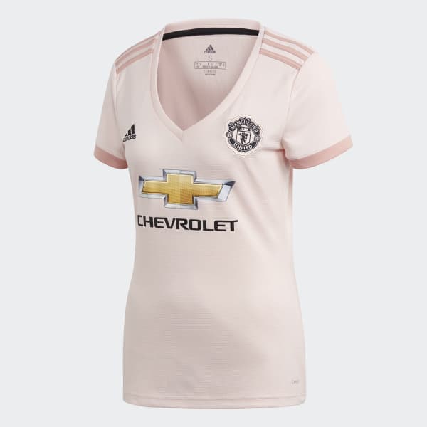 womens pink manchester united jersey