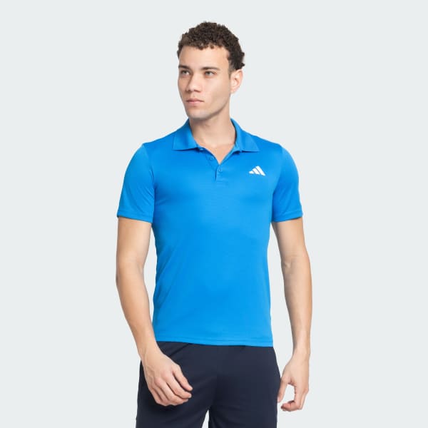 Blue adidas Polo Tee