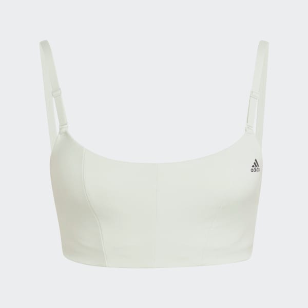 Buy Adidas Yoga Essentials Light-Support sports bra (HE9060) black from  £8.20 (Today) – Best Deals on