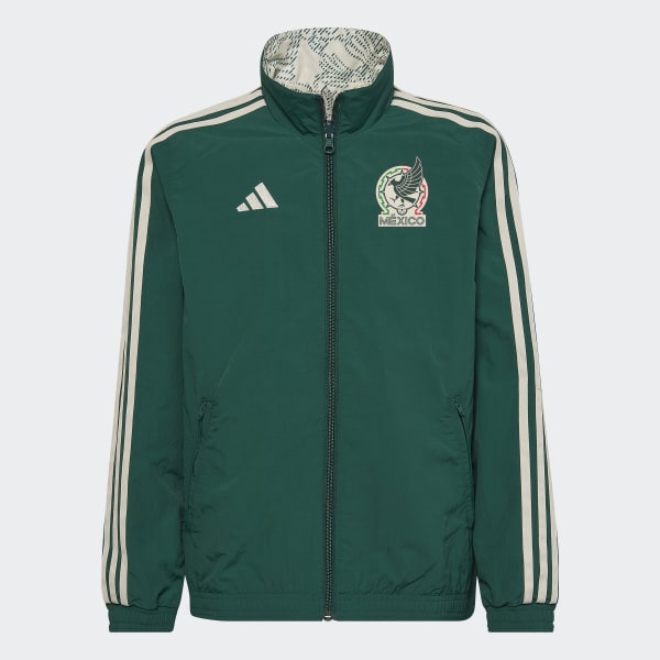 adidas Mexico Anthem Jacket Green Kids' Soccer adidas US