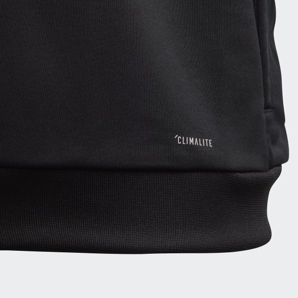 adidas jumper black with white stripes