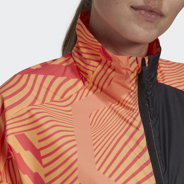 Lilla Terrex Trail Running Printed vindjakke JMM06