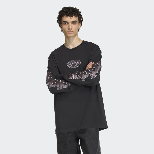 adidas 90s ALTERNATIVE SPORT ARCHIVE GRAPHIC LONG SLEEVE TEE