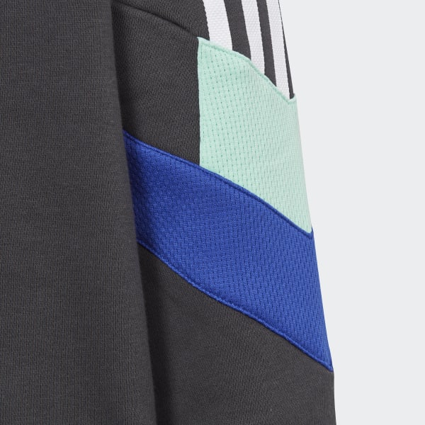 Grau adidas Rekive Hoodie