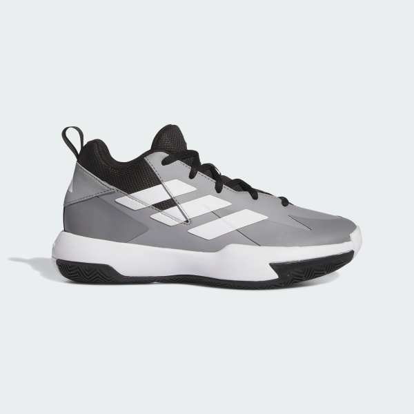 Grey adidas basketball shoes best sale