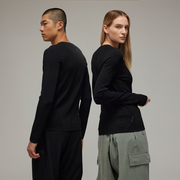 Black Y-3 Ingesan Knit Tee