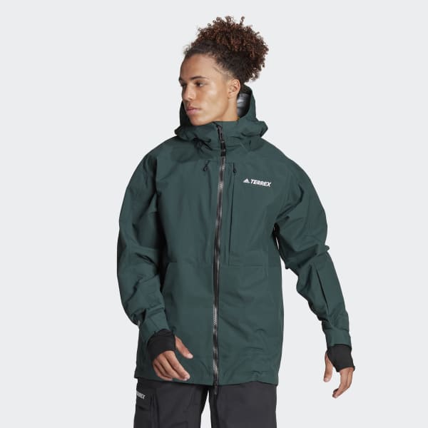 Zielony Terrex 3-Layer Post-Consumer Snow Jacket LOP94