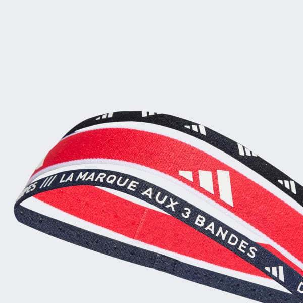 レッド マルティプルウィドゥス トレーニング ヘッドバンド3本セット