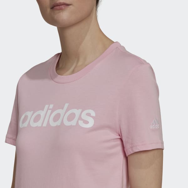 Pink LOUNGEWEAR Essentials Slim Logo Tee 28869
