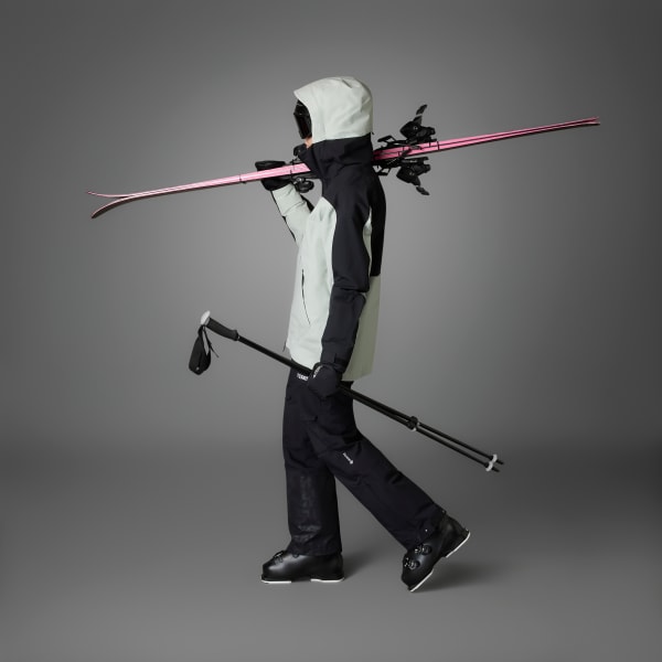 Techrock Women\'s | | Grey Jacket 3L US RAIN.RDY - Terrex Nylon adidas Post-Consumer adidas Skiing