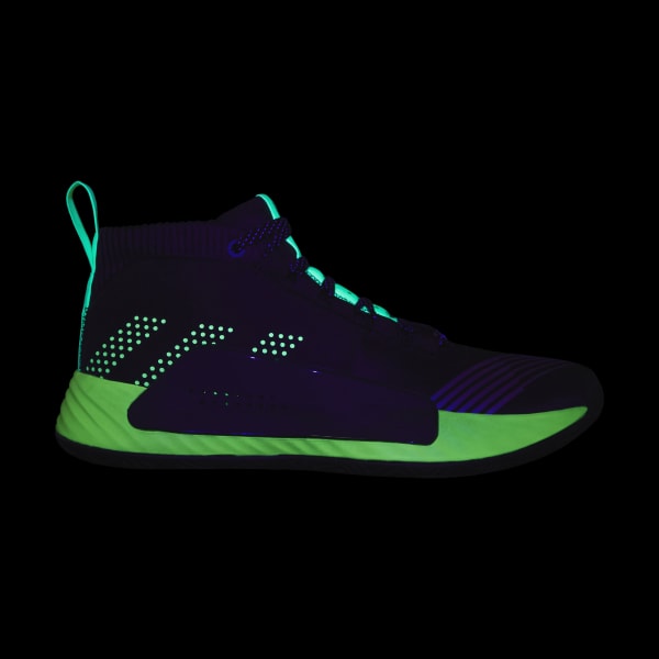adidas dame 5 star wars lightsaber green shoes