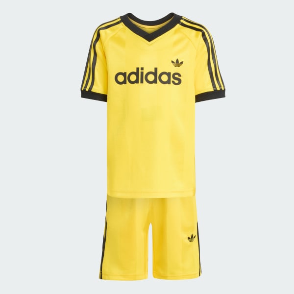 jaune ENSEMBLE T-SHIRT ET SHORT EN JERSEY