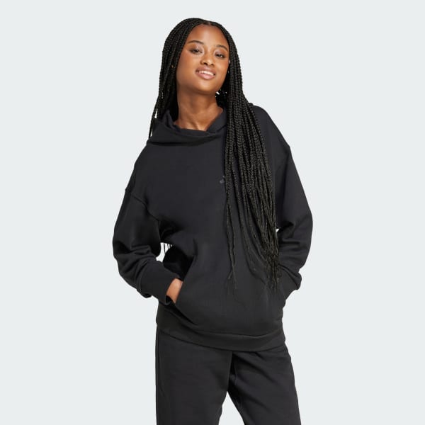 Black ALL SZN French Terry Loose Hoodie