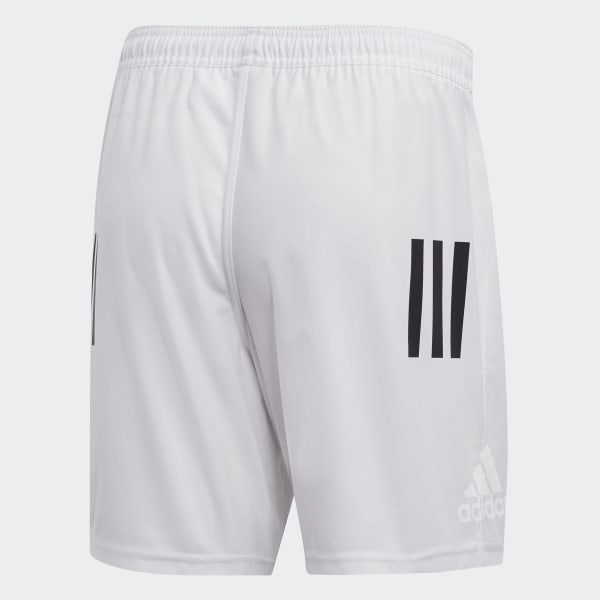 White 3-Stripes Shorts