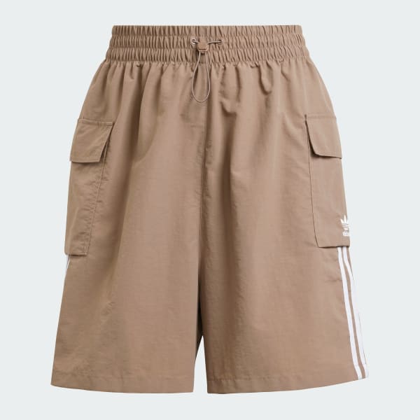 Brown Adicolor Cargo Shorts