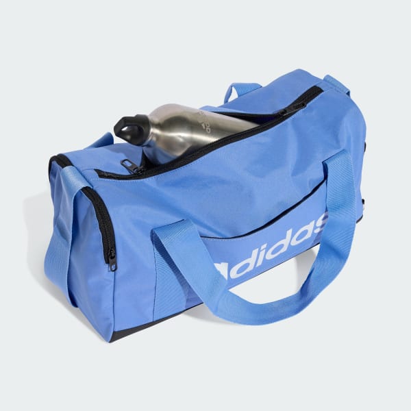 Blue Linear Duffel Bag Extra Small