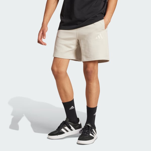 adidas ALL SZN French Terry Shorts - Beige | adidas Australia