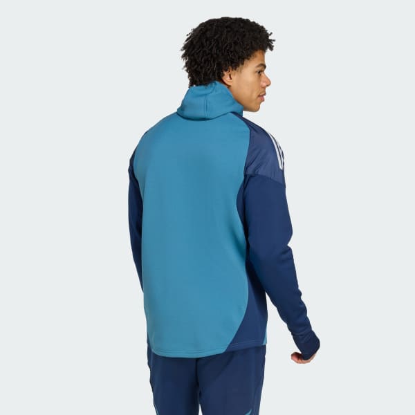 Blauw Arsenal Tiro 25 Competition Winterized Longsleeve