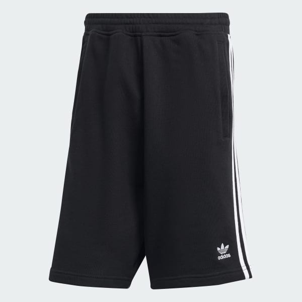 noir Short Adicolor 3 bandes