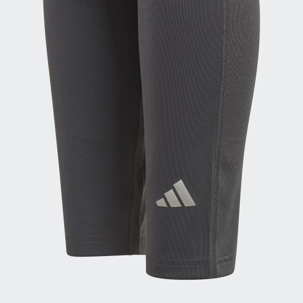 Childrens grey adidas leggings hot sale