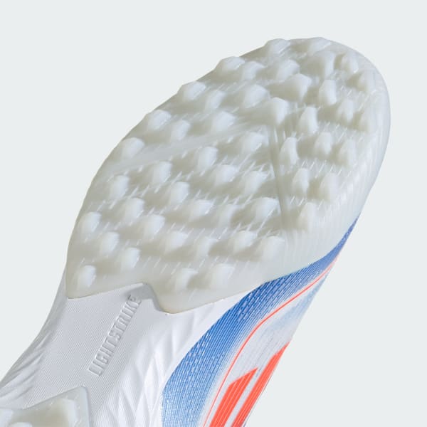 adidas F50 Pro Turf Soccer Sneakers - White | Free Shipping