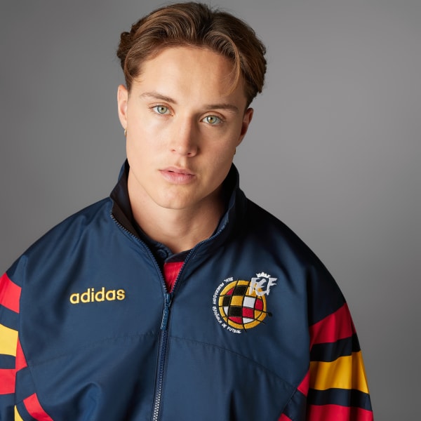 Blue Spain 1996 Woven Track Top