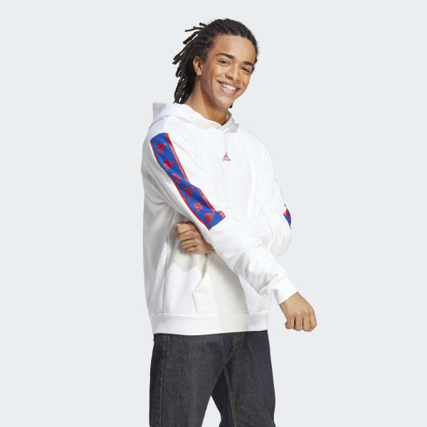 Tan tape heavy hoodie store