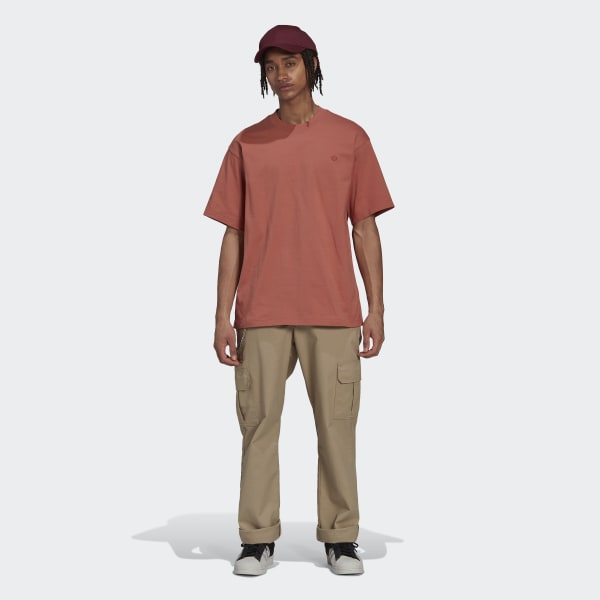 Castanho T-shirt Contempo Adicolor