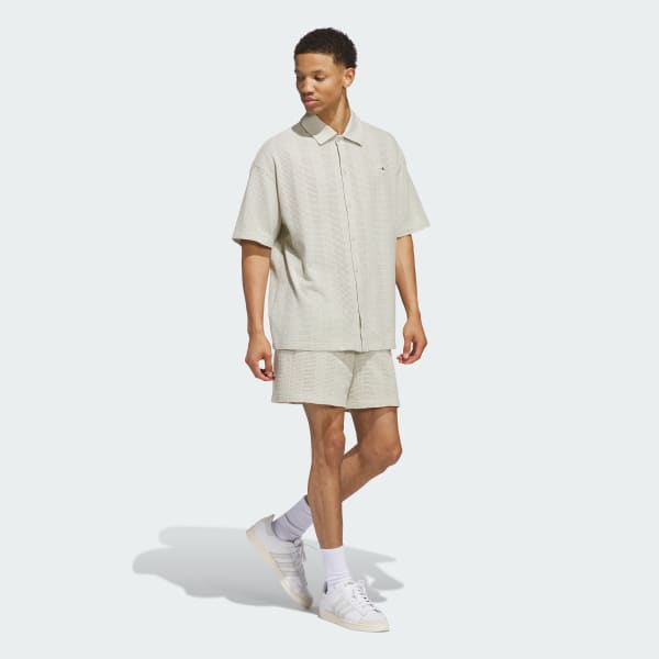 Beige Camisa Summer Knit Shooting (Género Neutro)