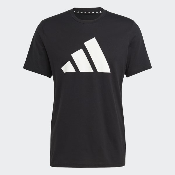 Preto T-shirt de training Essentials Feelready com logótipo