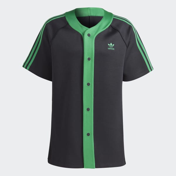adidas Originals Adicolor Classics + Unisex Baseball Shirt Black II5782
