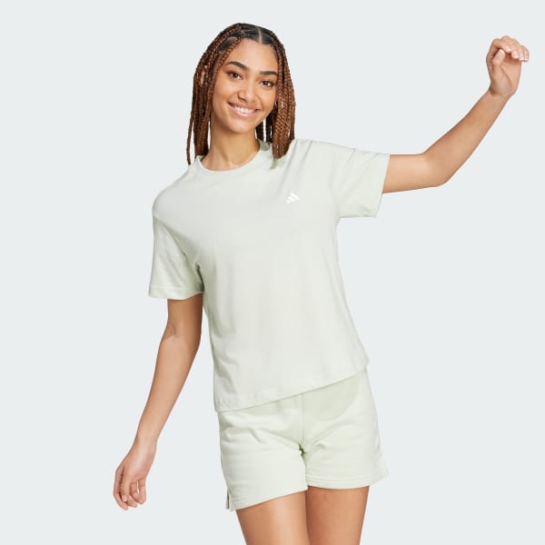 Πράσινο Essentials Small Logo Tee