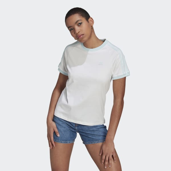 Blanco Polera Estampada RI124
