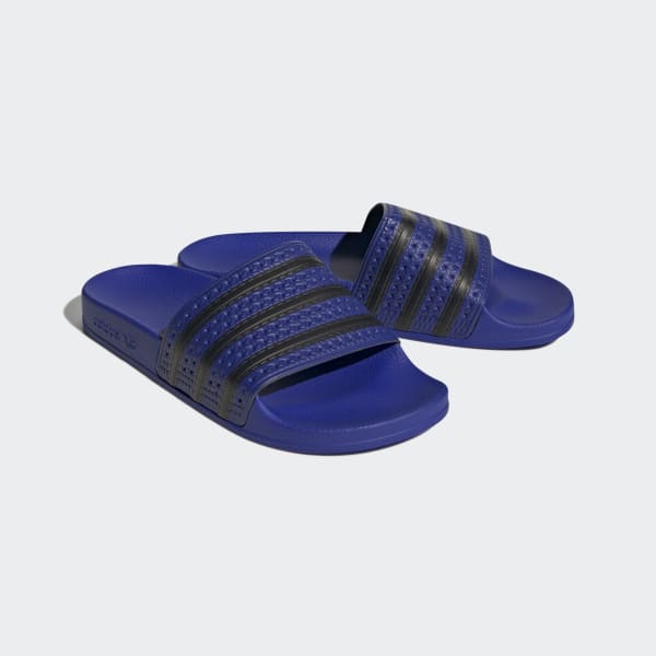 Azul Sandalias Adilette