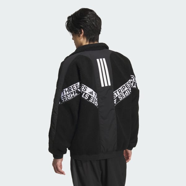 アディダス ワーディングパック ルーズフィット ジャケット - ブラック