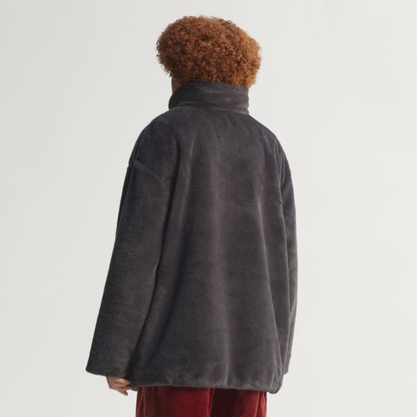 ジャケット・アウター theredthread S flip fur pants brbk THEREDTHREAD / ザレッドスレッド】S flip nylon jacket