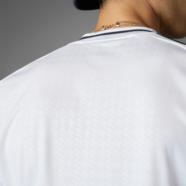 Adidas originals adicolor long sleeve football jersey in white cw1225 store