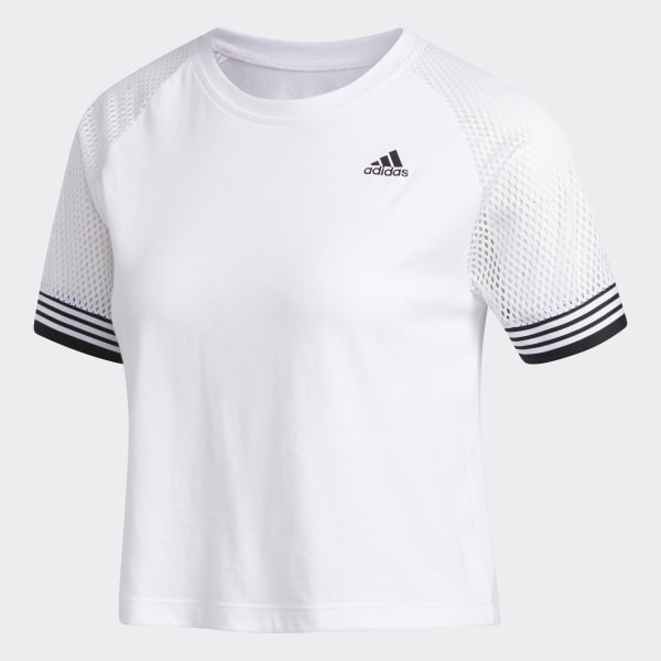 adidas 3 Stripes Ringer Tee White adidas Vietnam