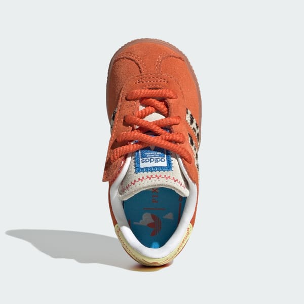 Orange ADIDAS DISNEY PIXAR TOY STORY GAZELLE COMFORT CLOSURE ELASTIC LACE SHOES