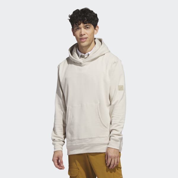 beige Adicross Golf Hoodie